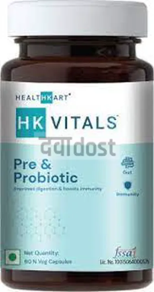 HealthKart HK Vitals Pre & Probiotic Veg Capsule 60s