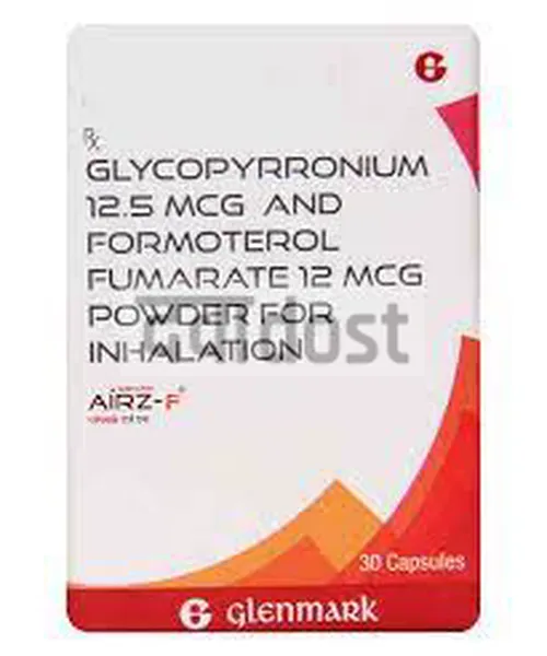 Airz F 12mcg/25mcg Capsule 30s