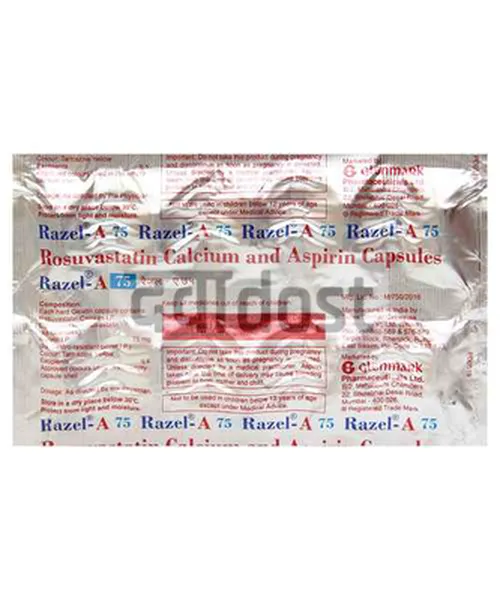 Razel A 10mg/75mg Capsule 10s