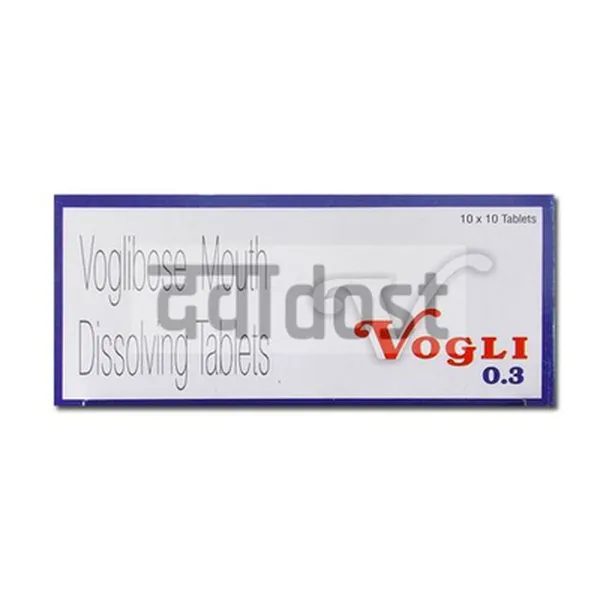 Vogli Rapid 1mg/0.3mg Tablet 10s