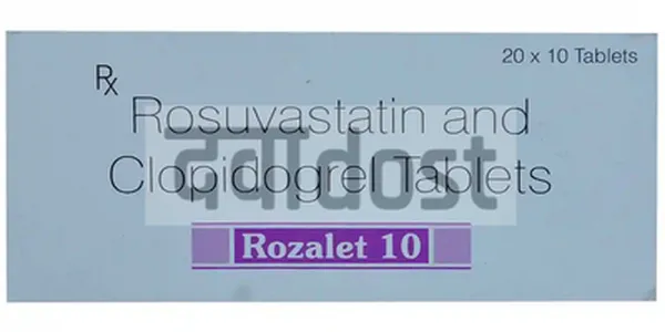 Rozalet 10mg/75mg Capsule 10s