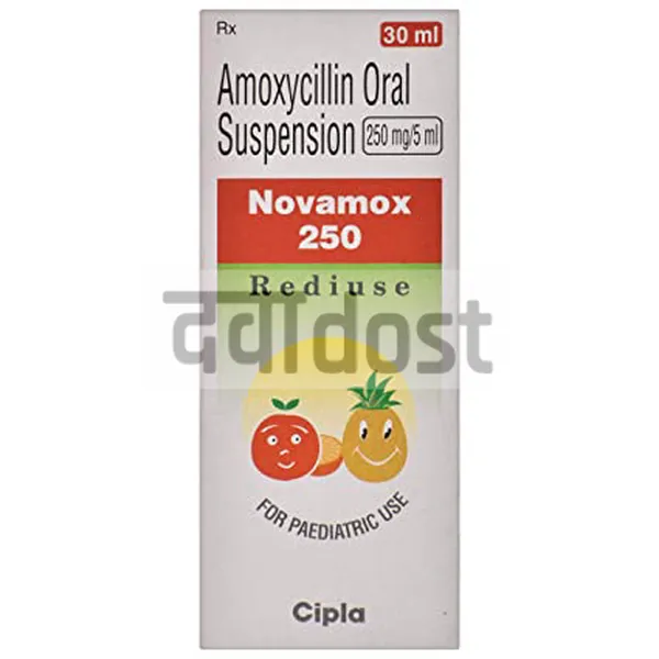 Novamox 250mg Rediuse Oral Suspension 30ml