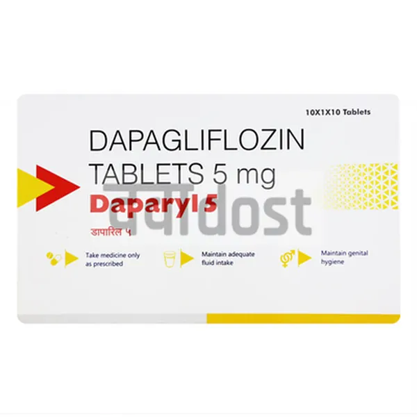 Daparyl 5mg Tablet 10s