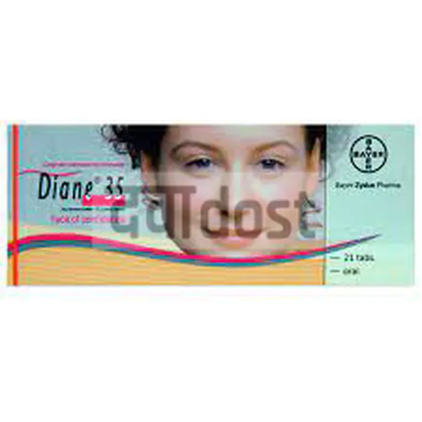 Diane 2mg/0.035mg Tablet 21s