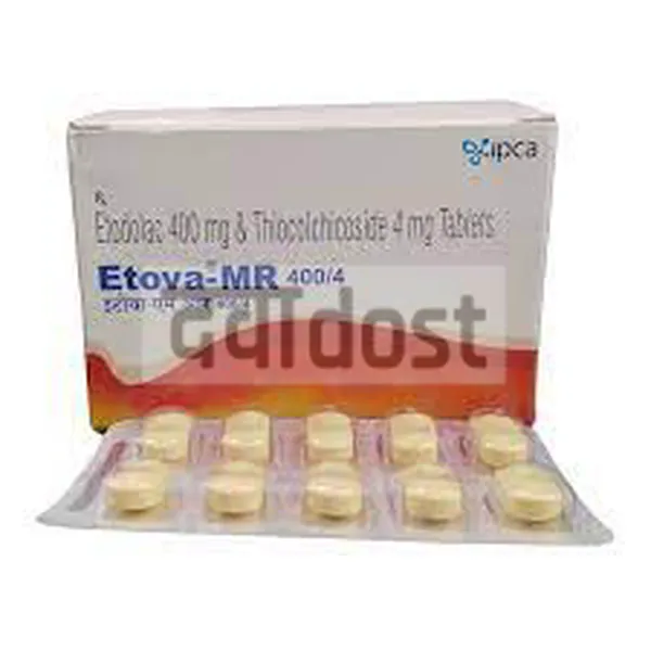 Etova  400mg/4mg Tablet MR 10s