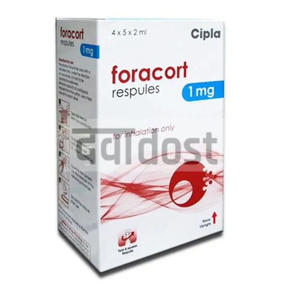 Foracort 20mcg/1mg Respules 2ml 5s