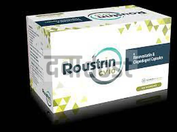 Roustrin CV 10mg/75mg Capsule 10s