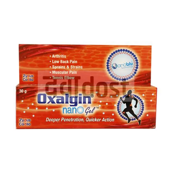 Oxalgin Nano Gel 30gm