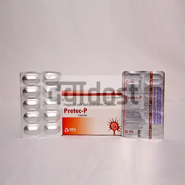 Pretec P 750mcg/75mg Capsule