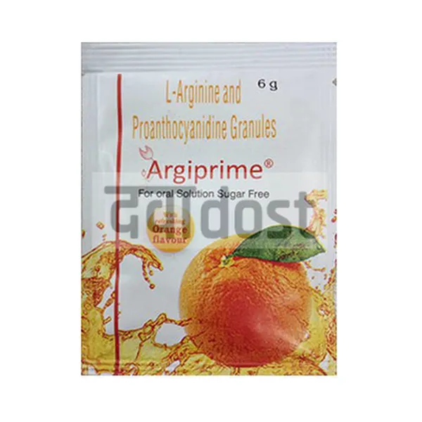 Argiprime for Oral Solution Sugar Free Sachet Orange