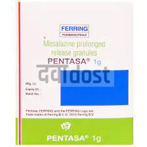 Pentasa 1gm Prolonged Release Granules 1s