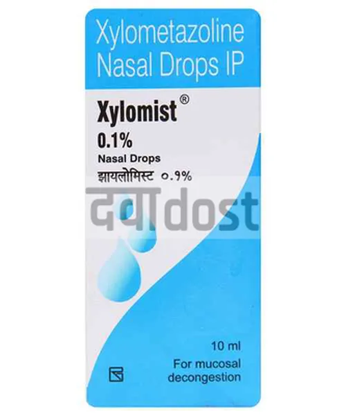 Xylomist 0.1% Nasal Drops 10ml