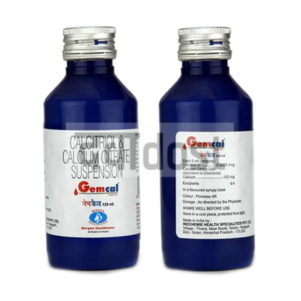 Gemcal 120ml Suspension 1s 