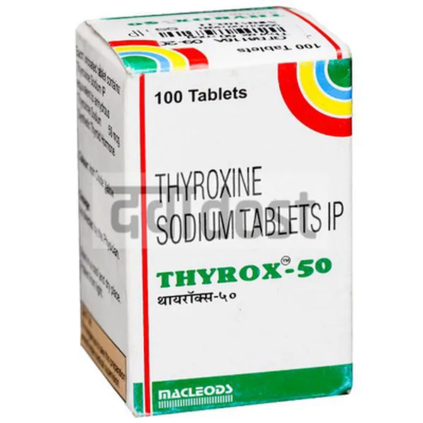 Thyrox 50mg Tablet 100s