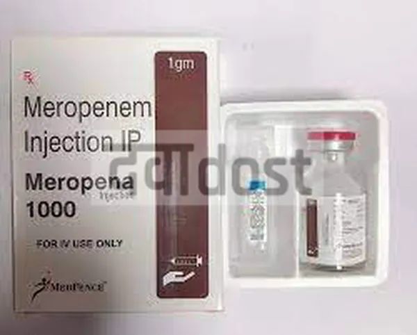 Meroride 1000mg Injection 1s