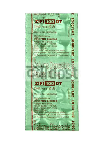 Zifi 100mg DT Tablet 10s