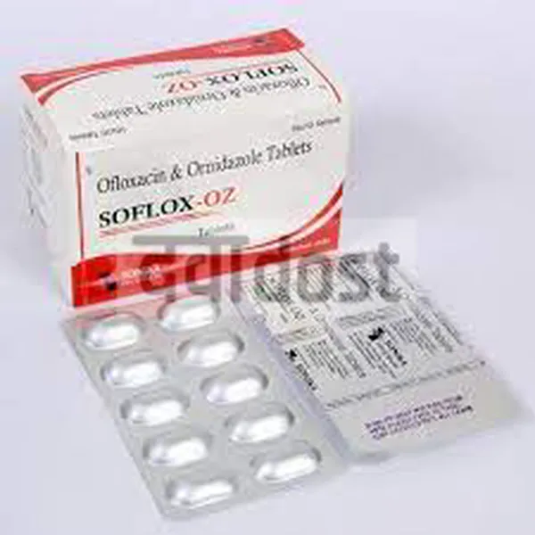 Soflox OZ 200mg/500mg Tablet 10s