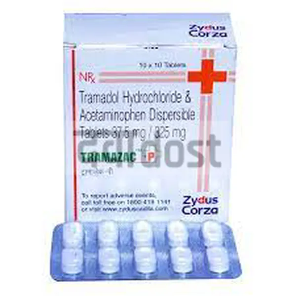 Tramazac-P 325mg/37.5mg Tablet DT 10s