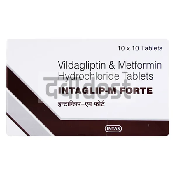 Intaglip-M 1000mg/50mg Forte Tablet