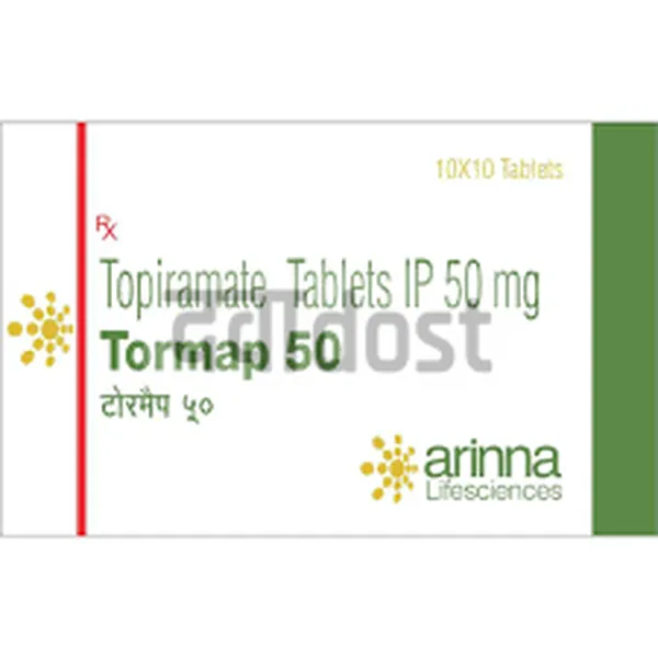 Tormap 50mg Tablet 10s