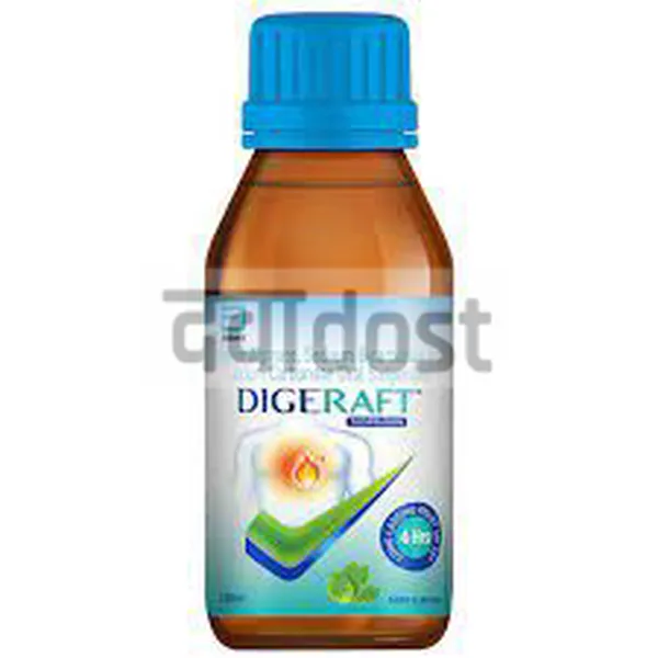 Digeraft Oral Suspension Mint 150ml 