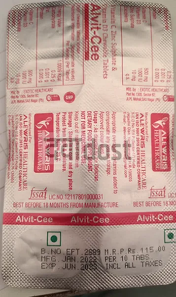 Alvit cee Tablet 10s