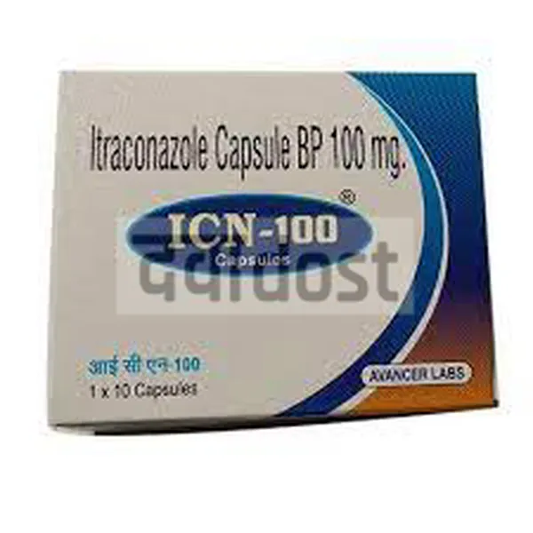 Icn-100 capsule  10s