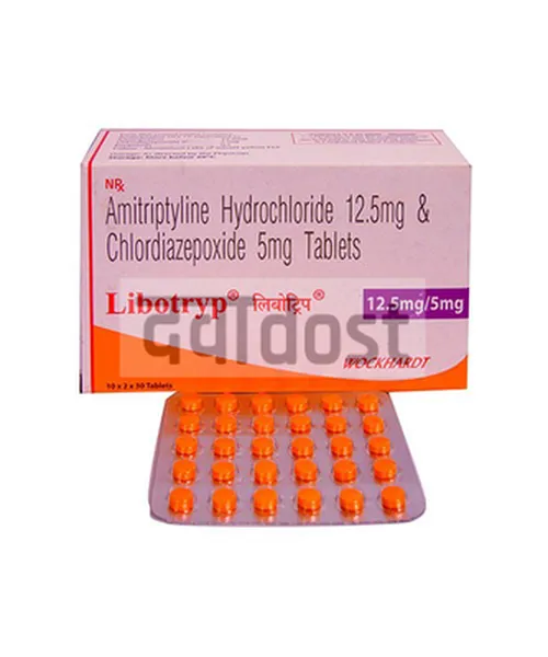 Libotryp 12.5/5mg Tablet 30s