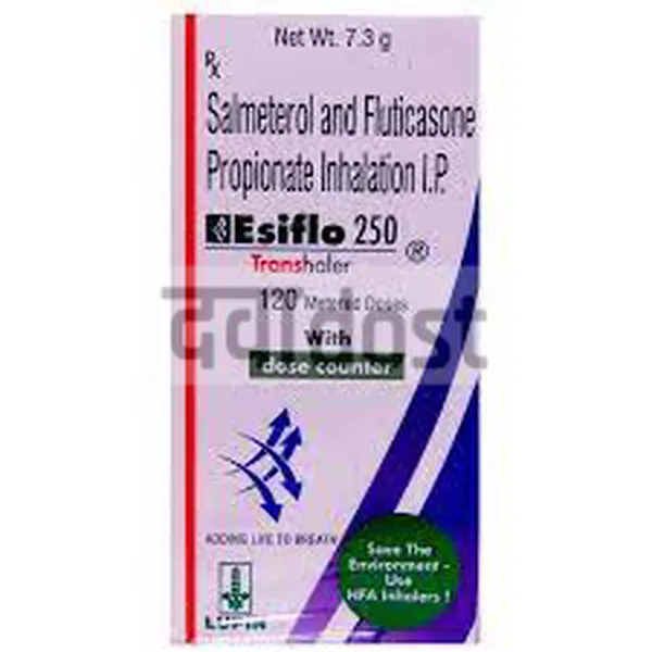 Esiflo 250mcg Transhaler