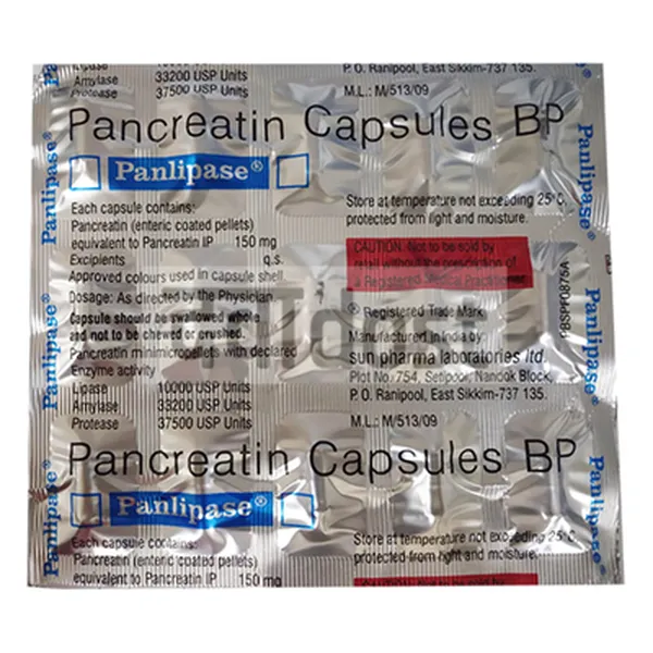 Panlipase Capsule 15s