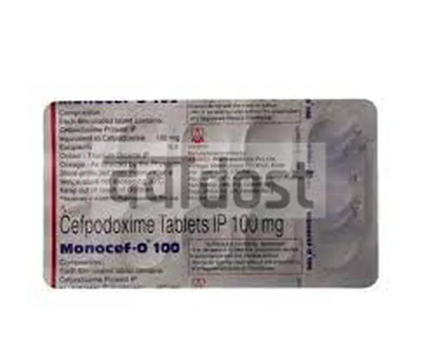 Monocef-O 100 Tablet 10s