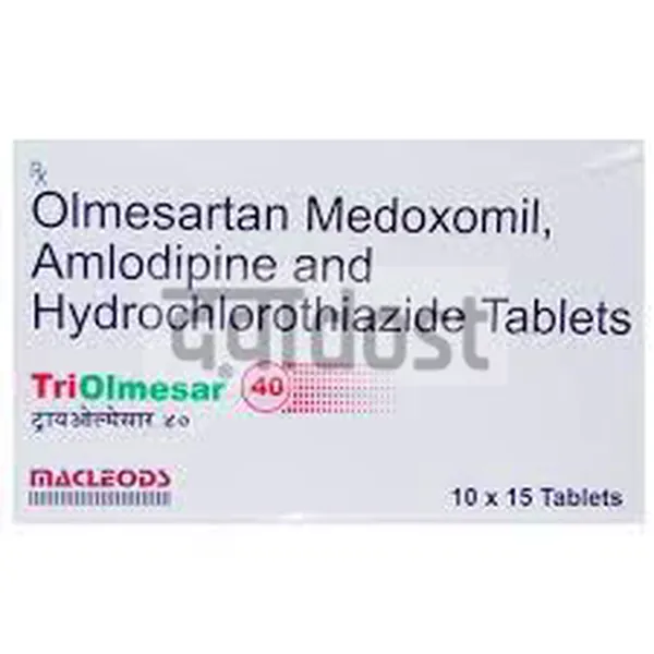 Triolmesar CH  40mg Tablet 15s