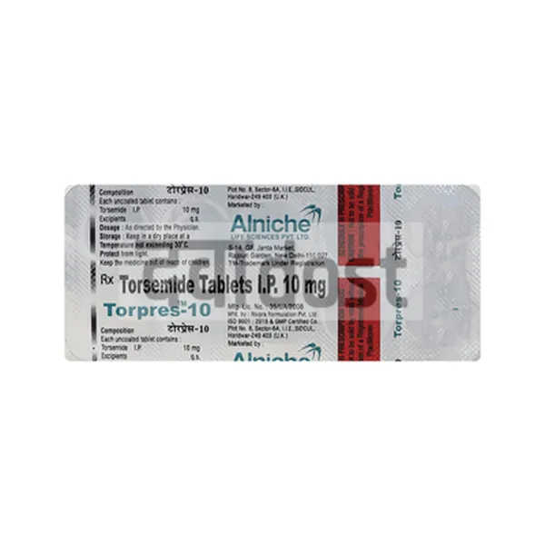 Torpres Plus 10mg Tablet 10s