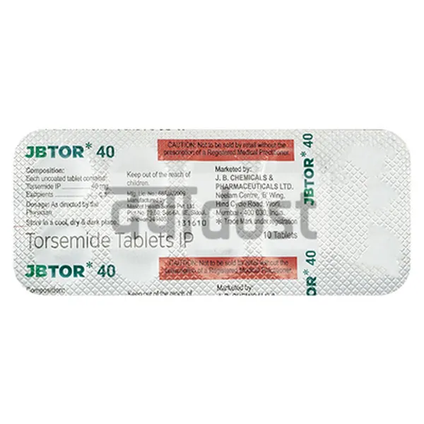 Jbtor 40mg Tablet 10s