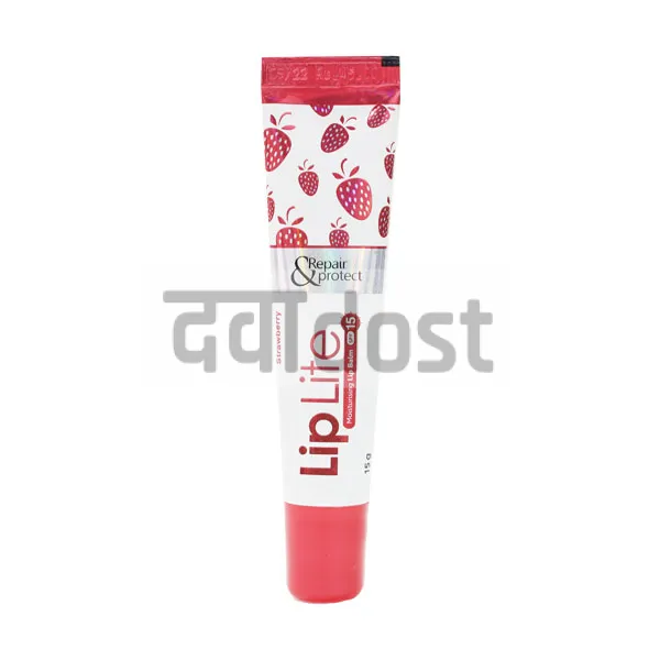 Liplite Strawberry Lip Balm 15gm