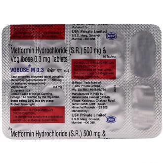 VOBOSE-M 0.3MG 10TAB