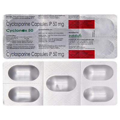 CYCLONOX 50MG 5CAP