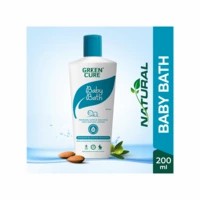 Green Cure Natural Baby Bath Soothing & Gentle For Sensitive Baby Skin - 200ml