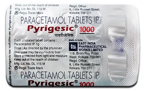 PYRIGESIC 1000MG 10TAB