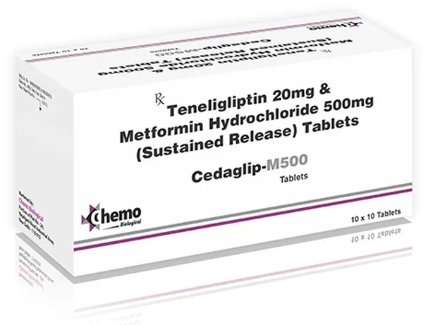 CEDAGLIP-M 500MG 10TAB