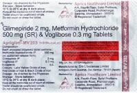 APRIGLIM-MV 203MG 10TAB