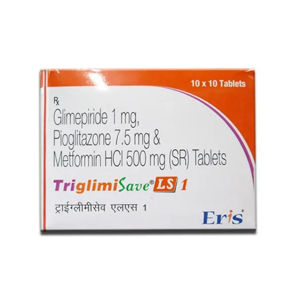 TRIGLIMISAVE-LS 1MG 10TAB