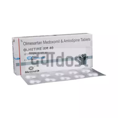 Olmetime-AM 40 Tablet