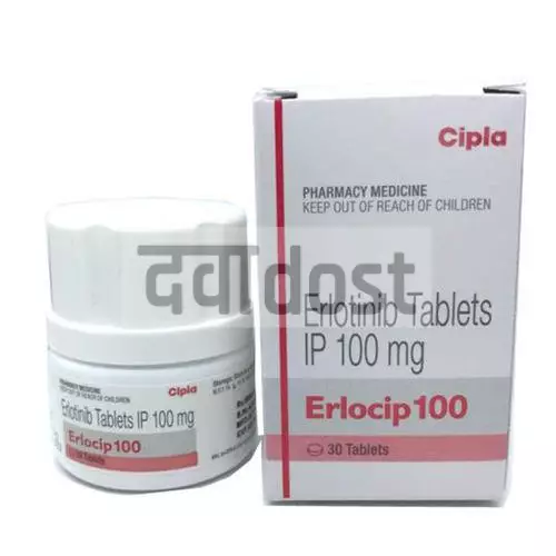 Erlocip 100mg Tablet 30s