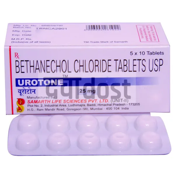 Urotone 25mg Tablet 10s