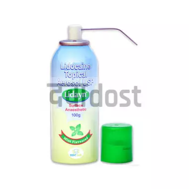 Lidayn Topical Aerosol Mint