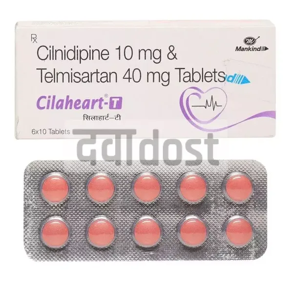 Cilaheart T 10mg/40mg Tablet 10s