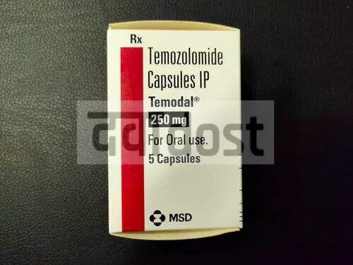 Temodal 250mg Capsule 5s