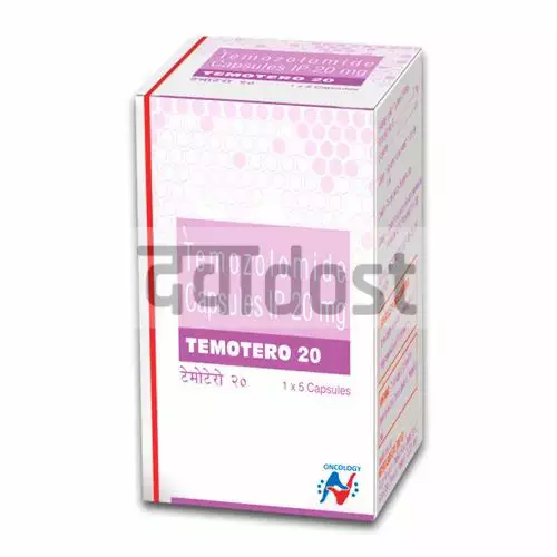 Temotero 20mg Capsule 5s