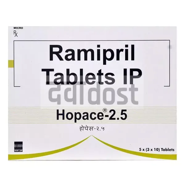 Hopace 2.5mg Tablet 10s